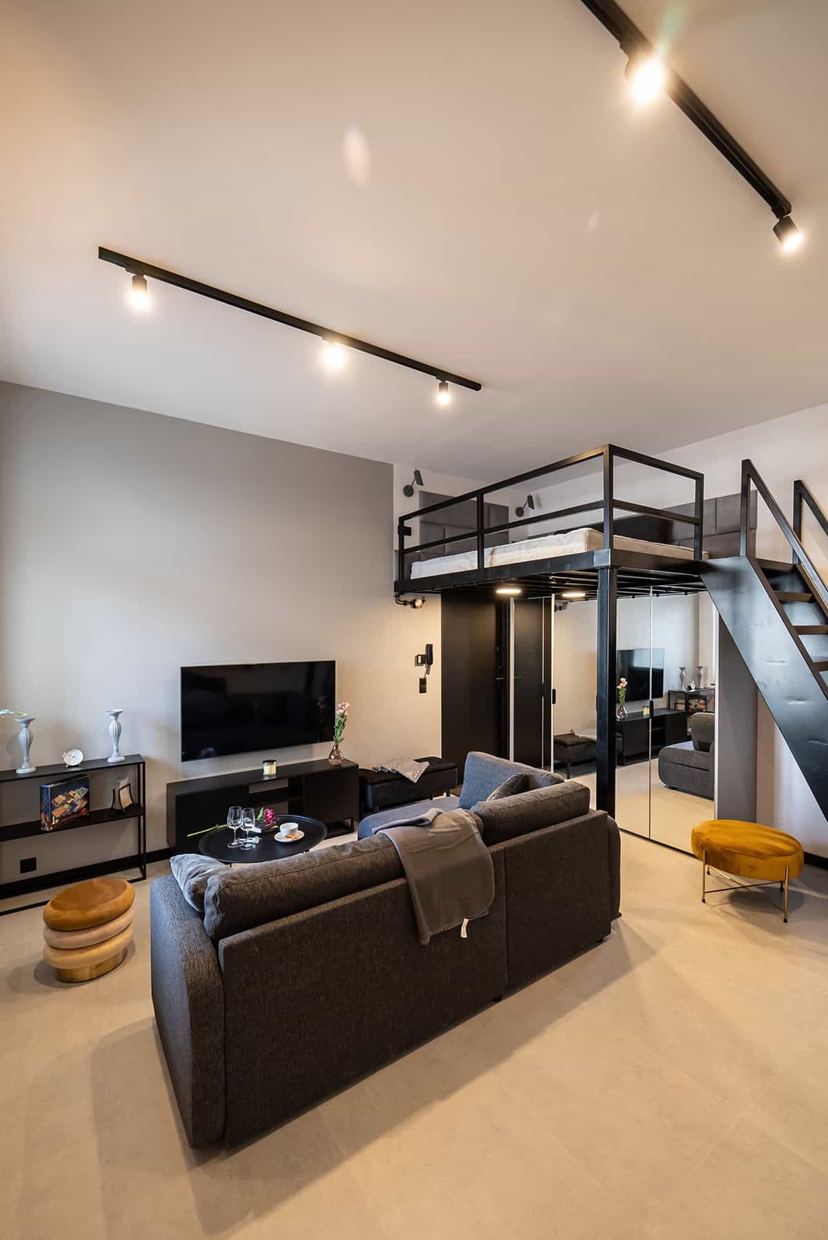 Sleek and Functional Mezzanine Design