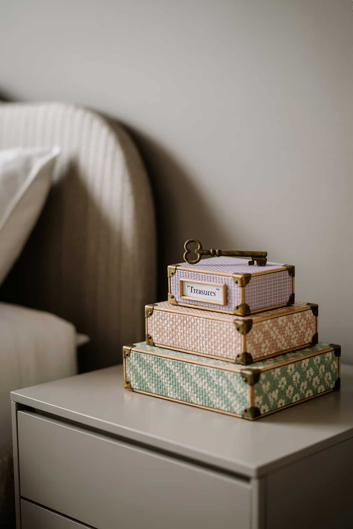 Stacked Decorative Boxes