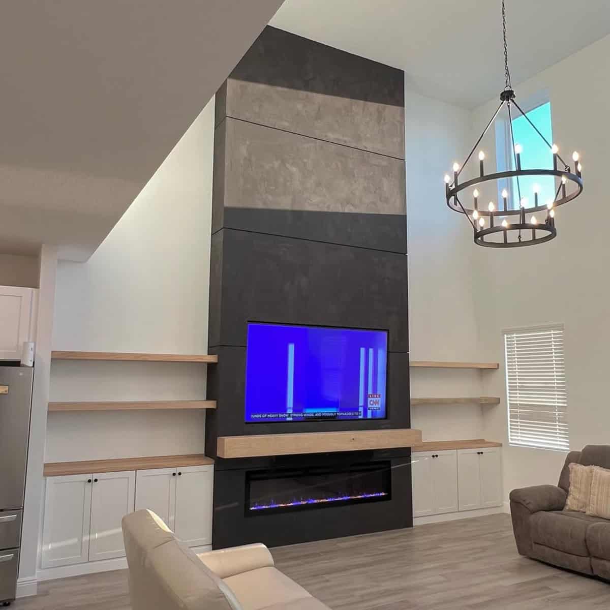 Tall Accent Wall