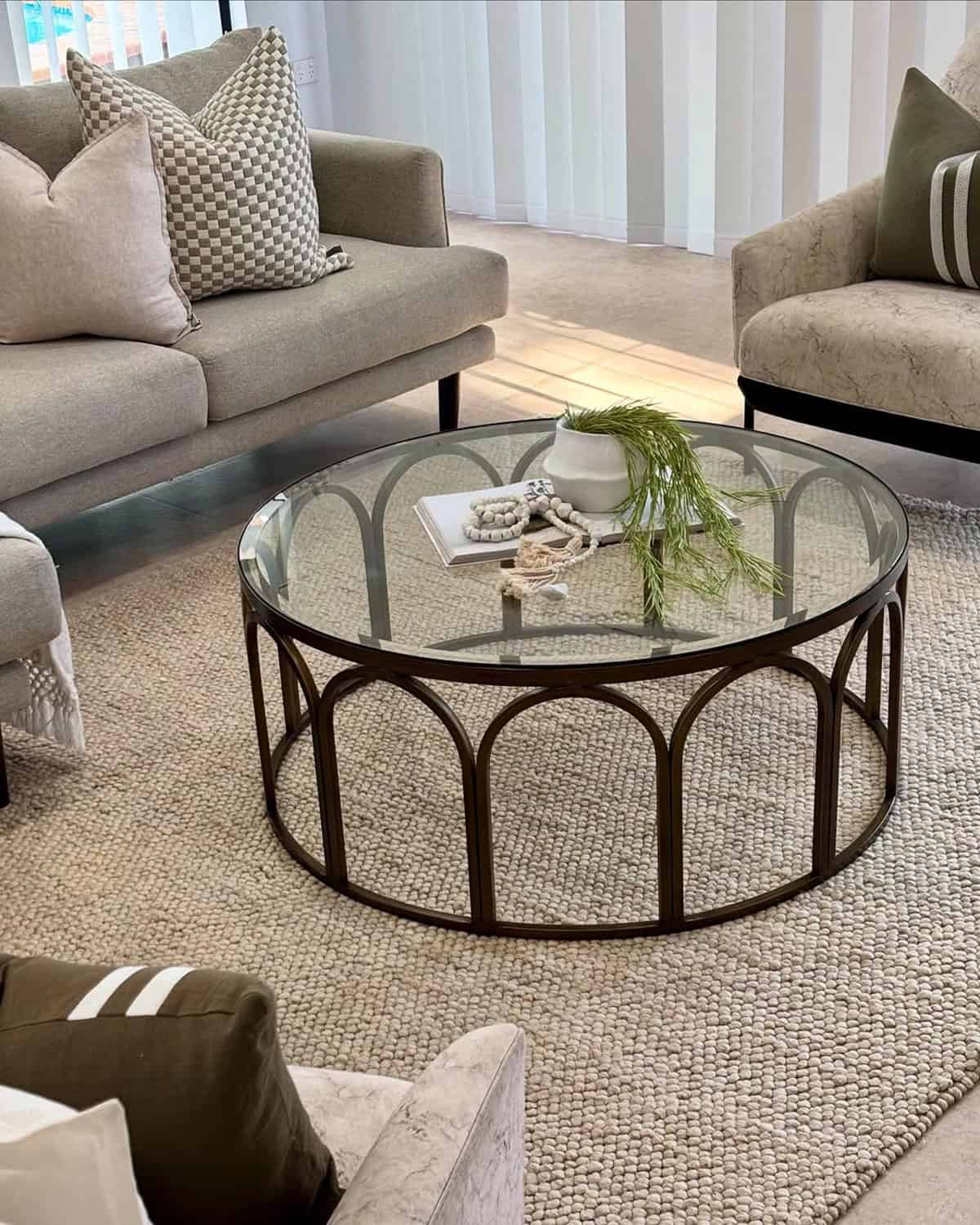 Use Glass Furniture
