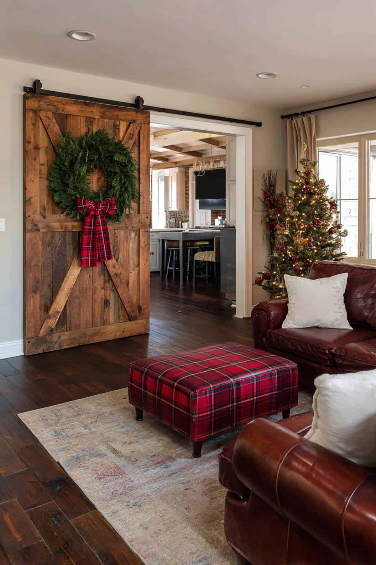 Barn Door Holiday Accent
