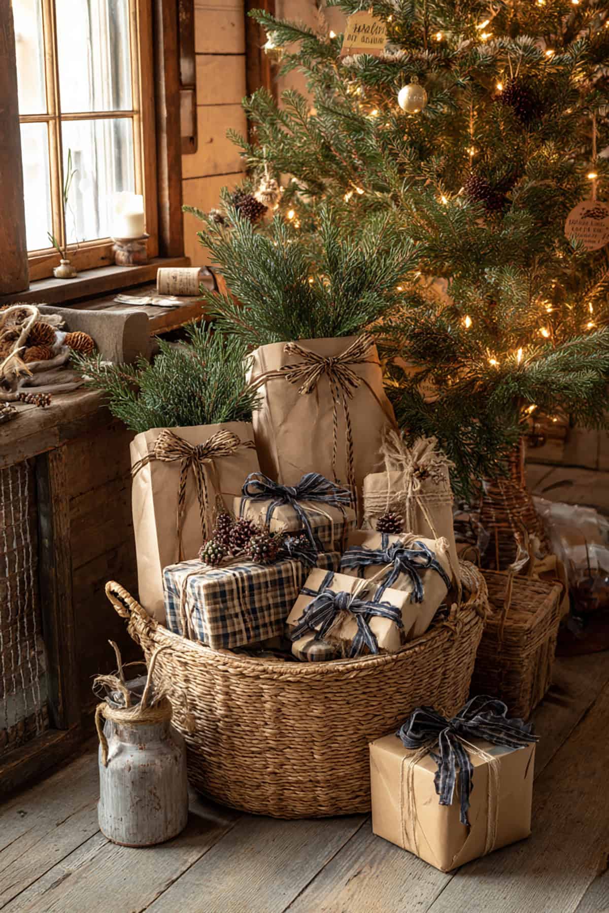 Basket of Rustic Gifts