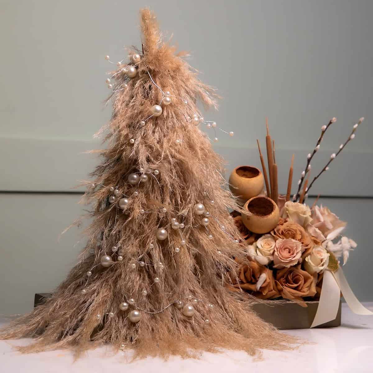 Boho Pampas Pearl Tree