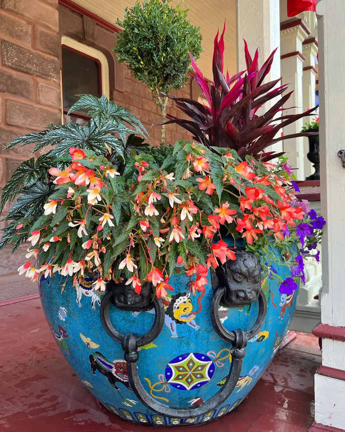 Chinese Cloisonné Planter