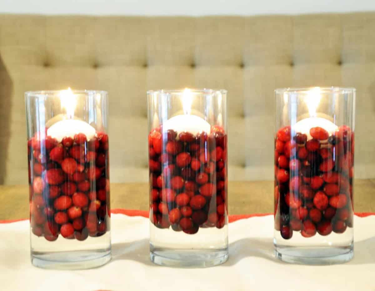 DIY Holiday Vase