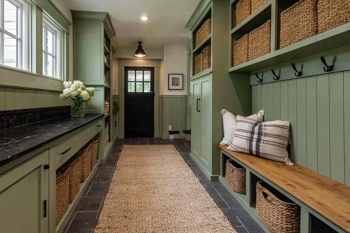 Dusty Olive Green