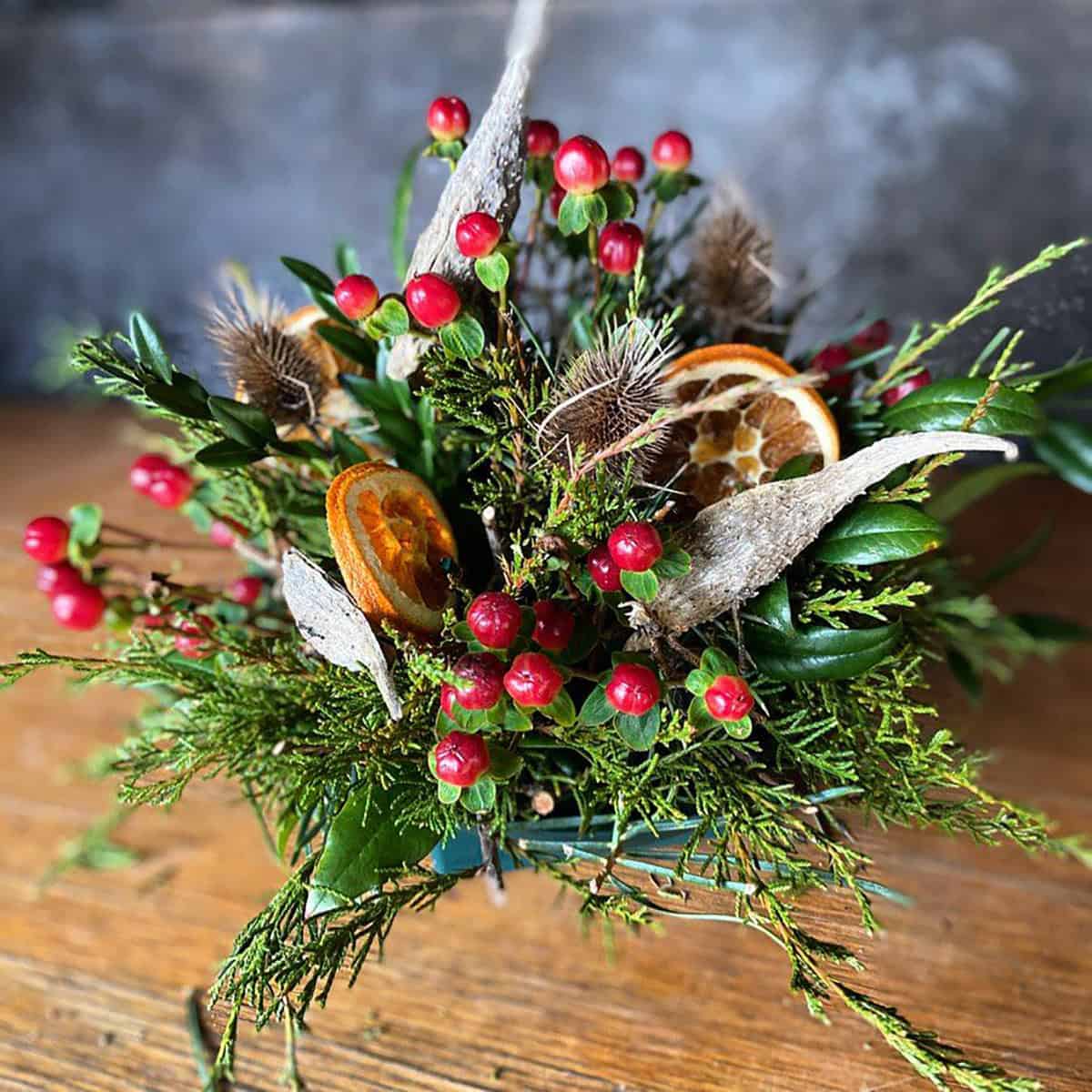 Foraged Christmas Charm
