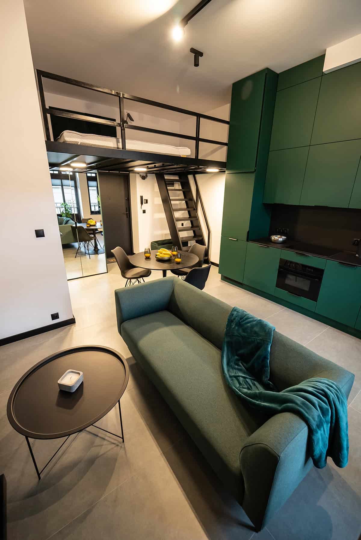 Loft Style Compact Living Space