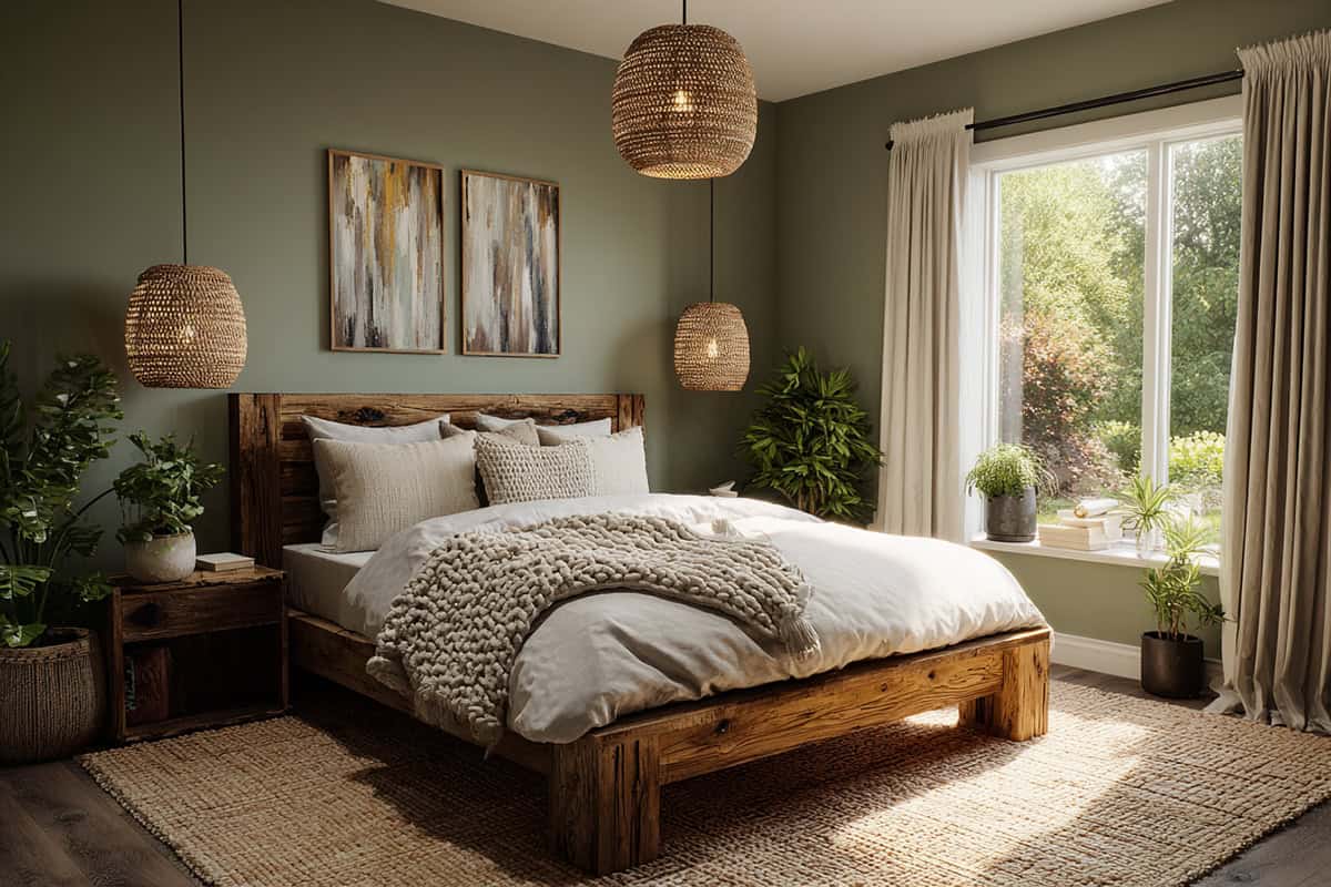 Muted Moss Green