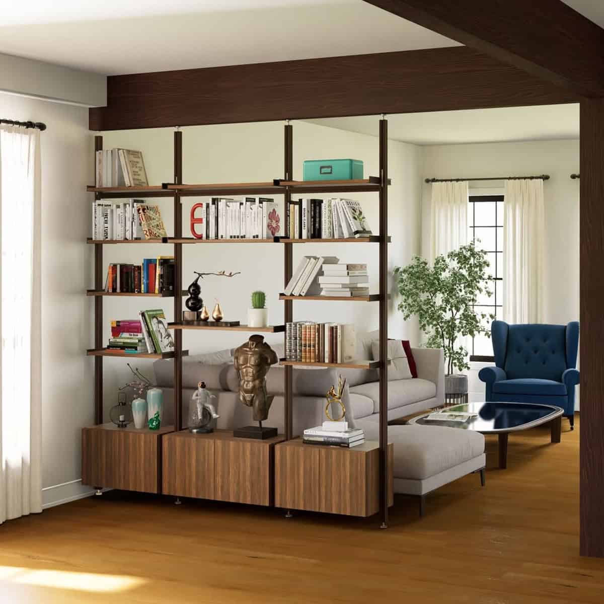 Open Concept Bookshelf