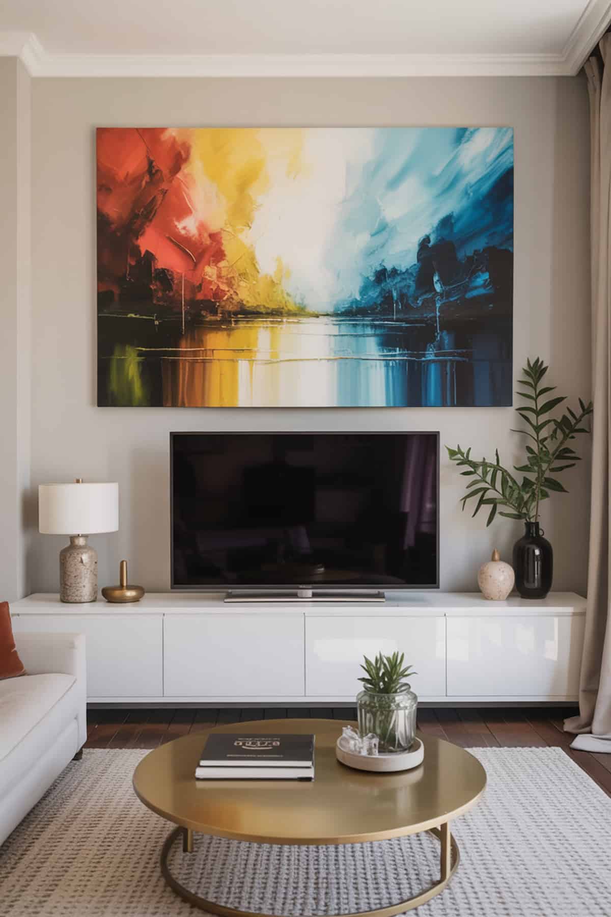 Oversized Abstract Canvas