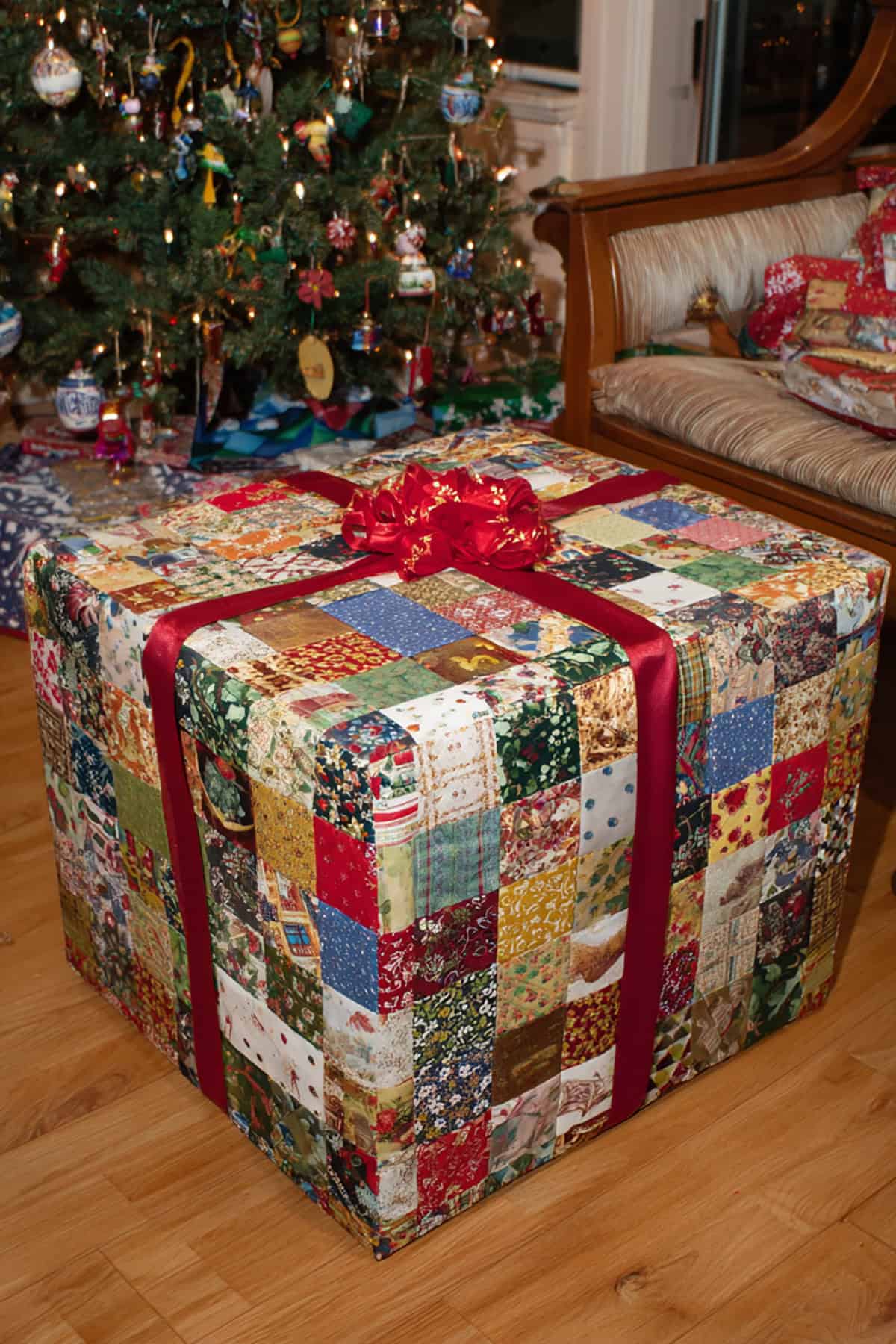 Patchwork Paper Quilt