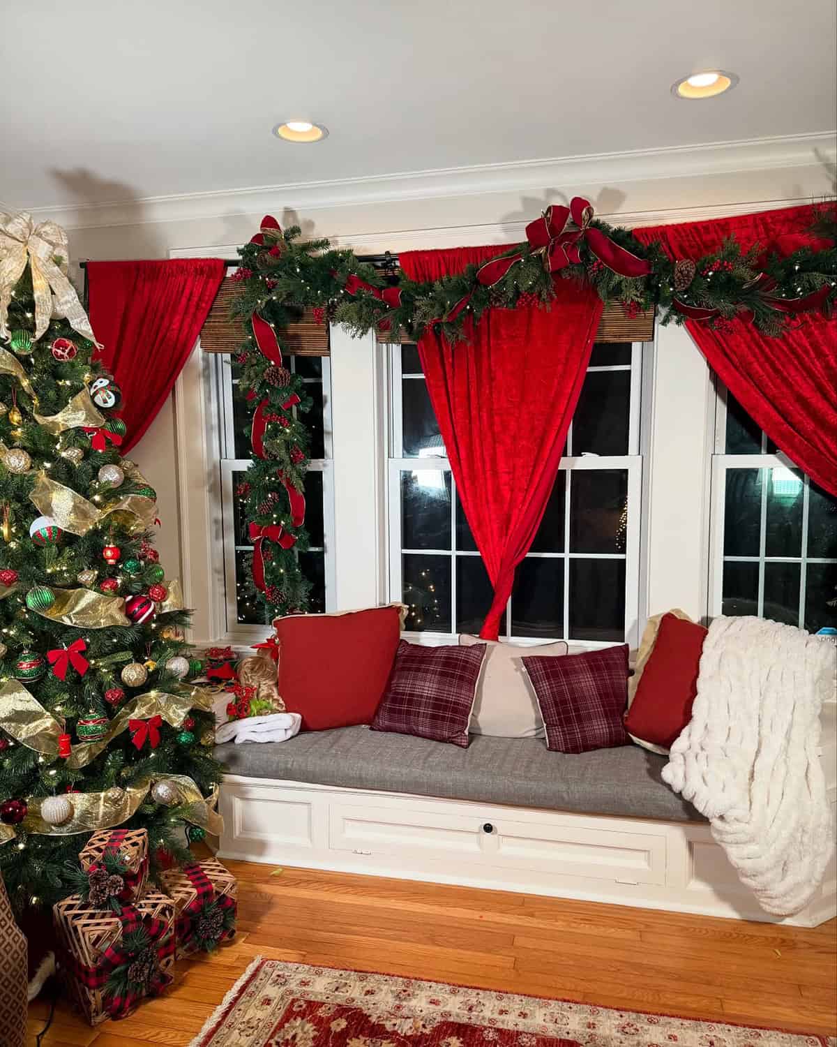 Red Curtains