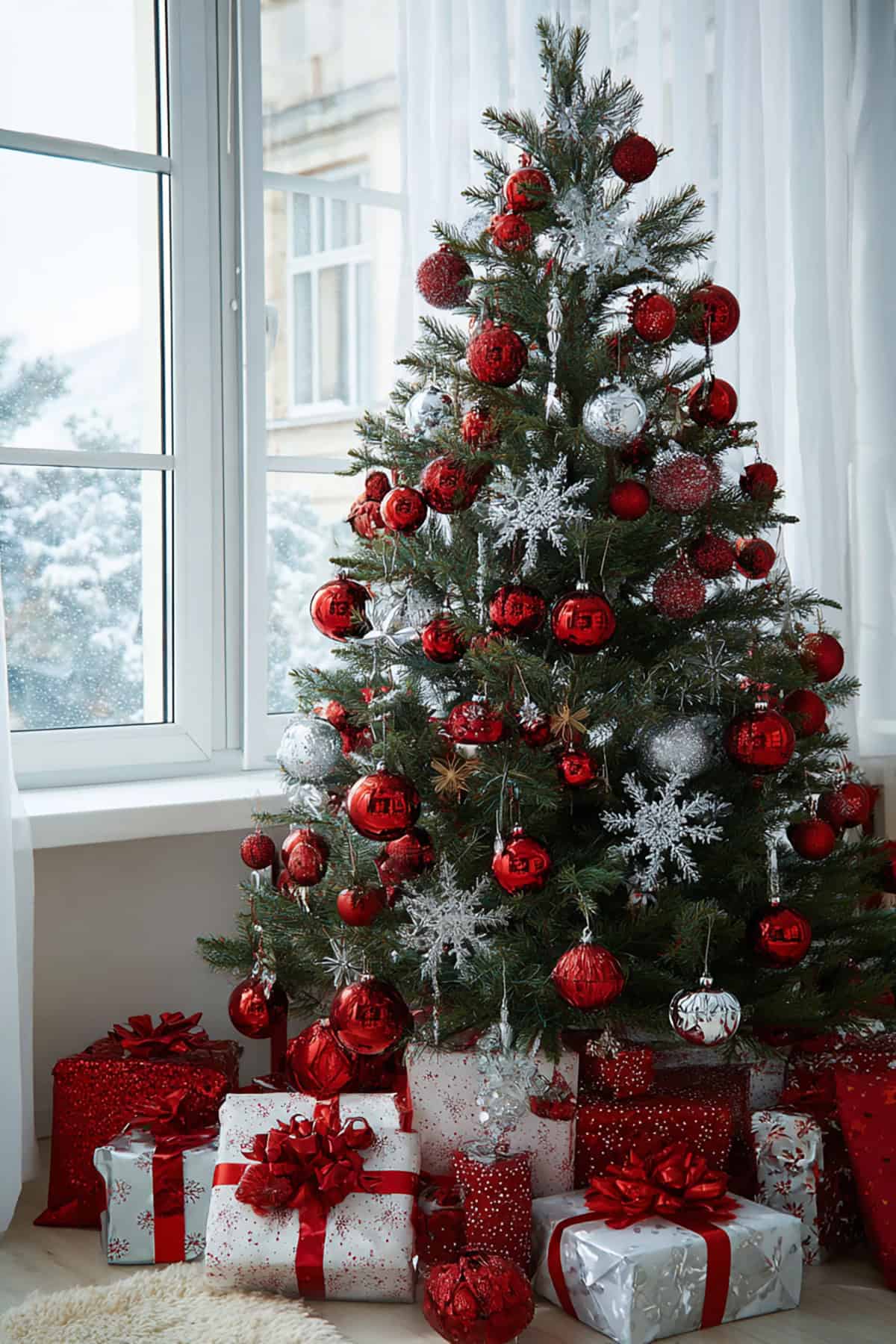 Red and Silver Palette