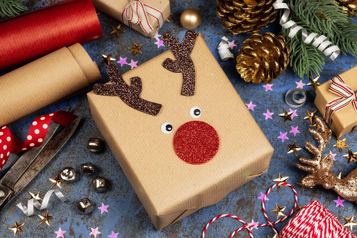 Rudolph Face Gift for Kids