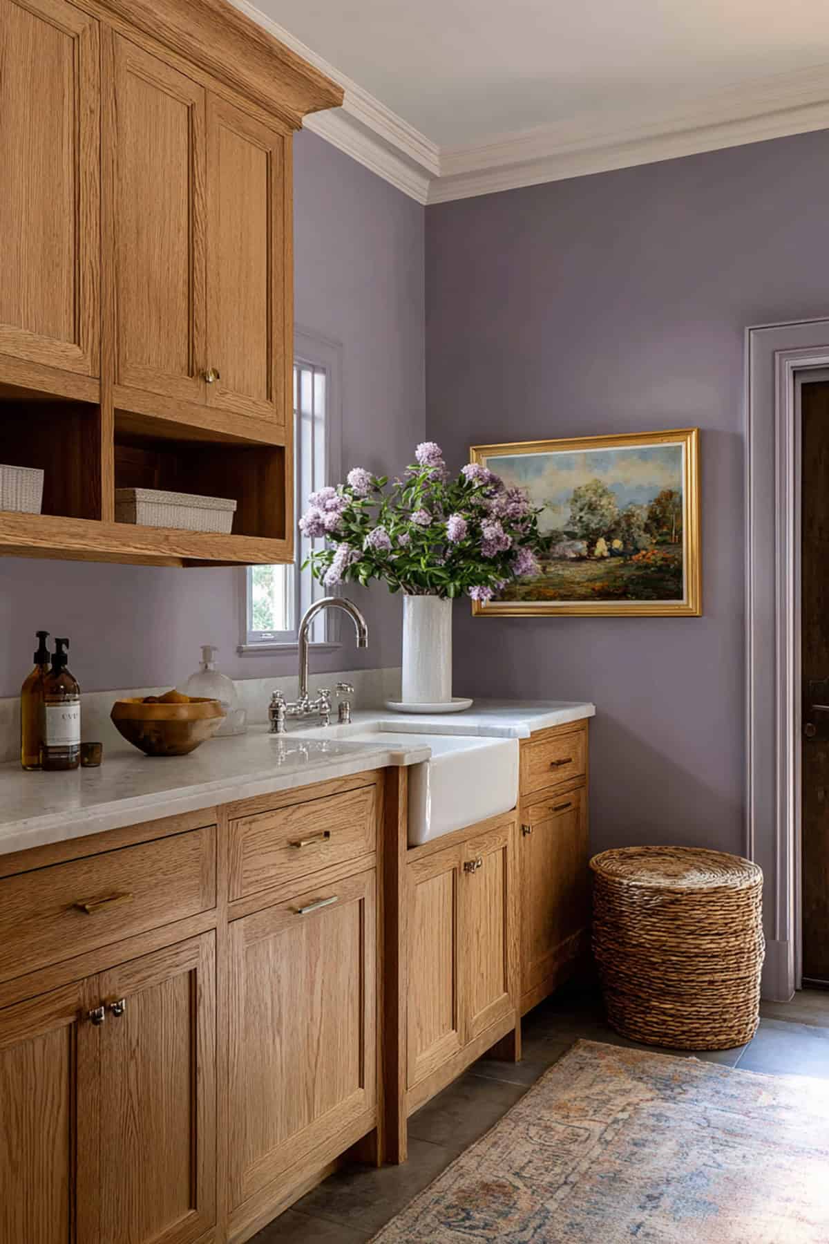 Soft Lavender Gray