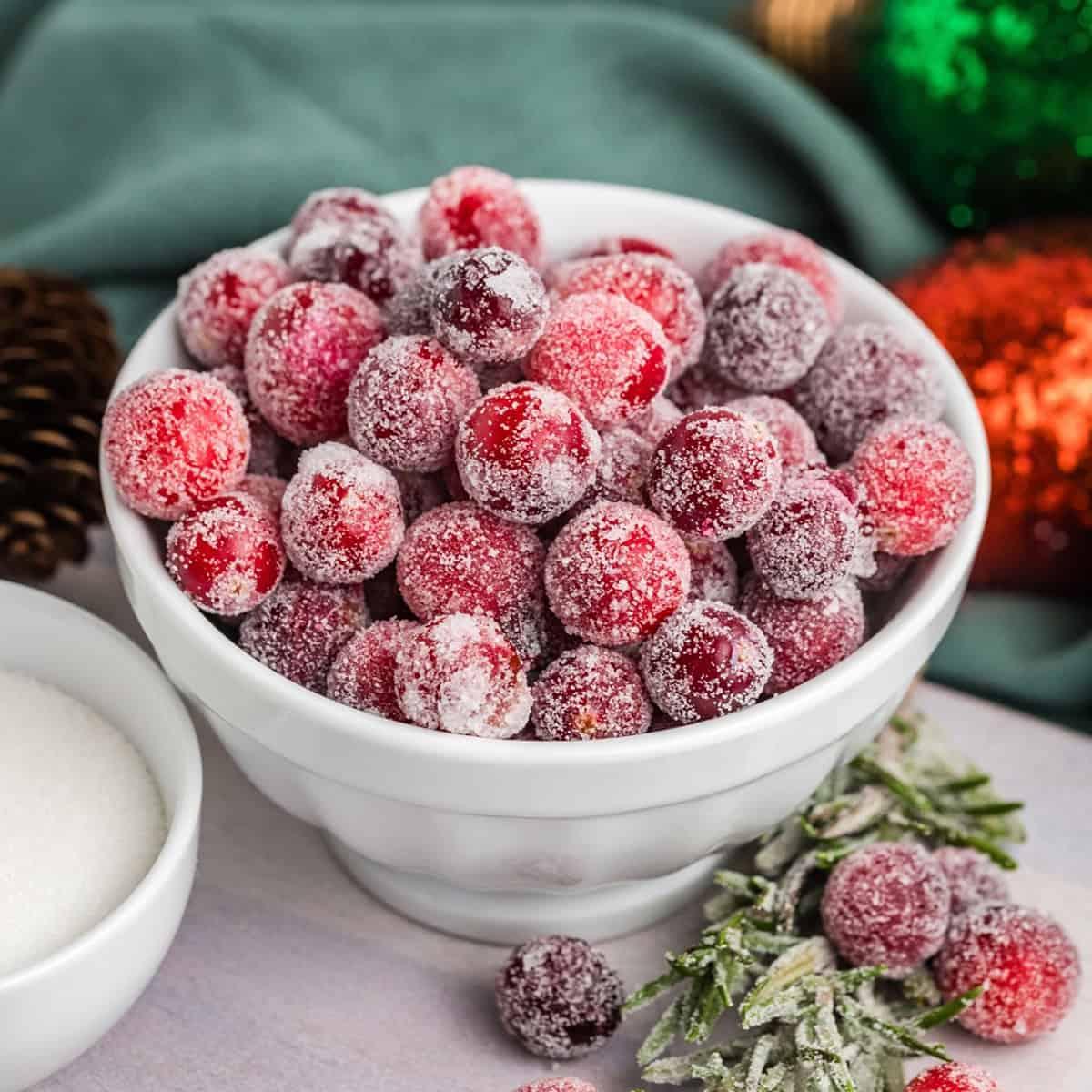 Sugared Cranberry Treats