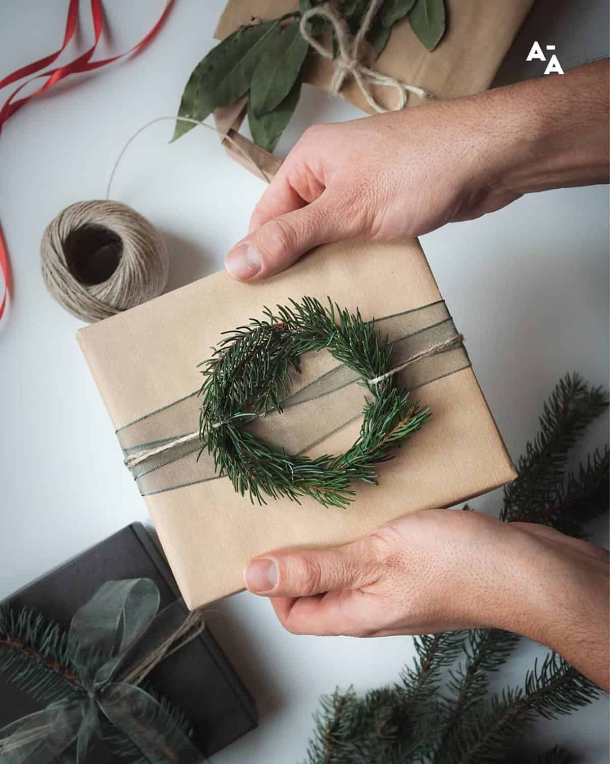 Tie a Wreath to the Top