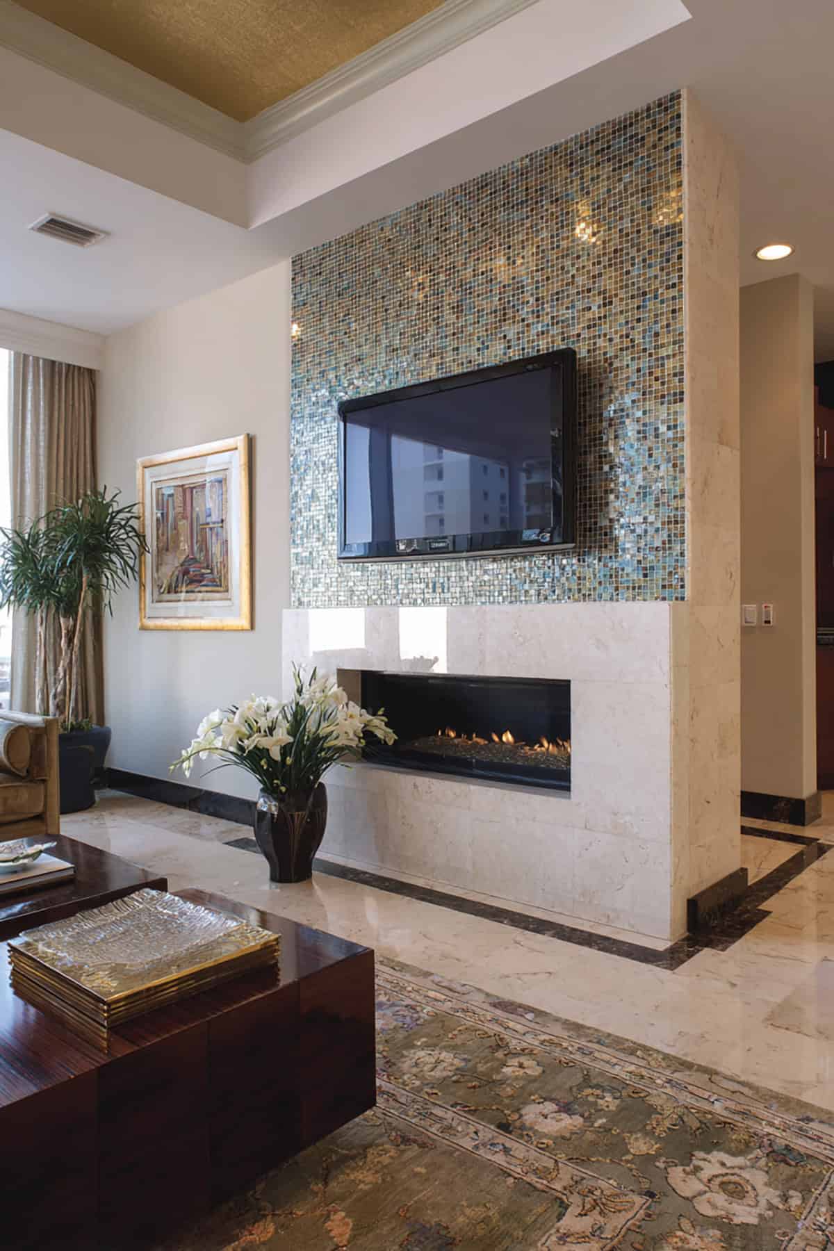Tiled Mosaic Feature Strip