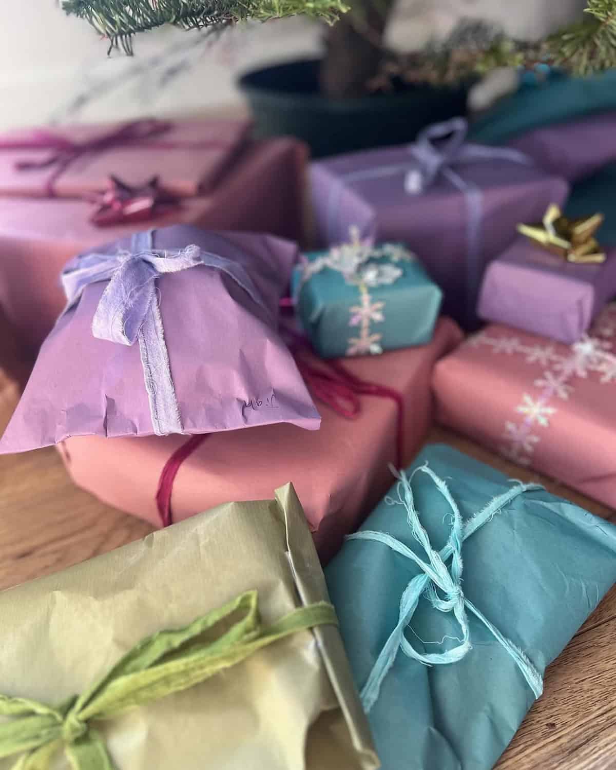 Use Recycled Gift Wrap