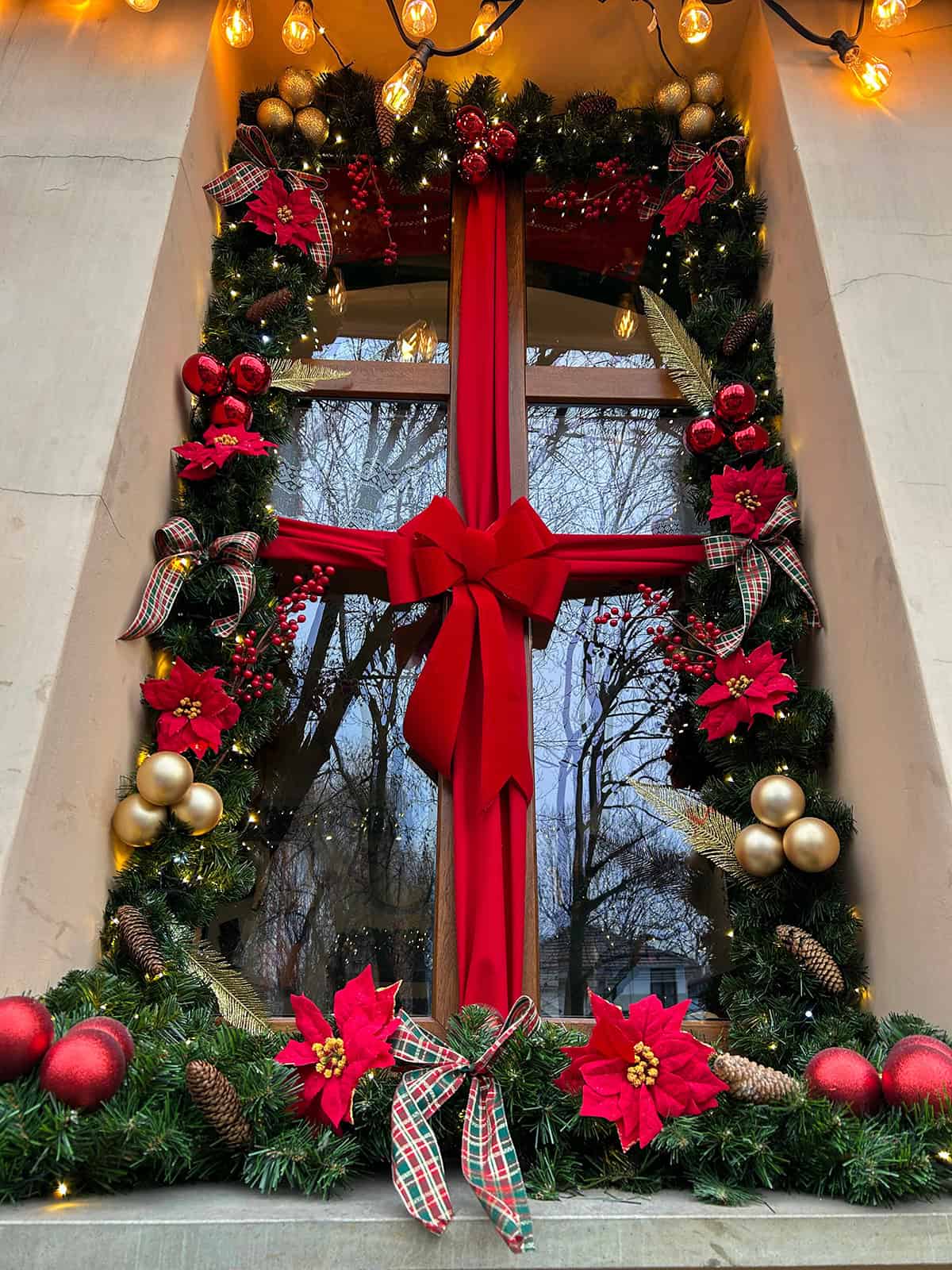 Window Framed Like a Gift