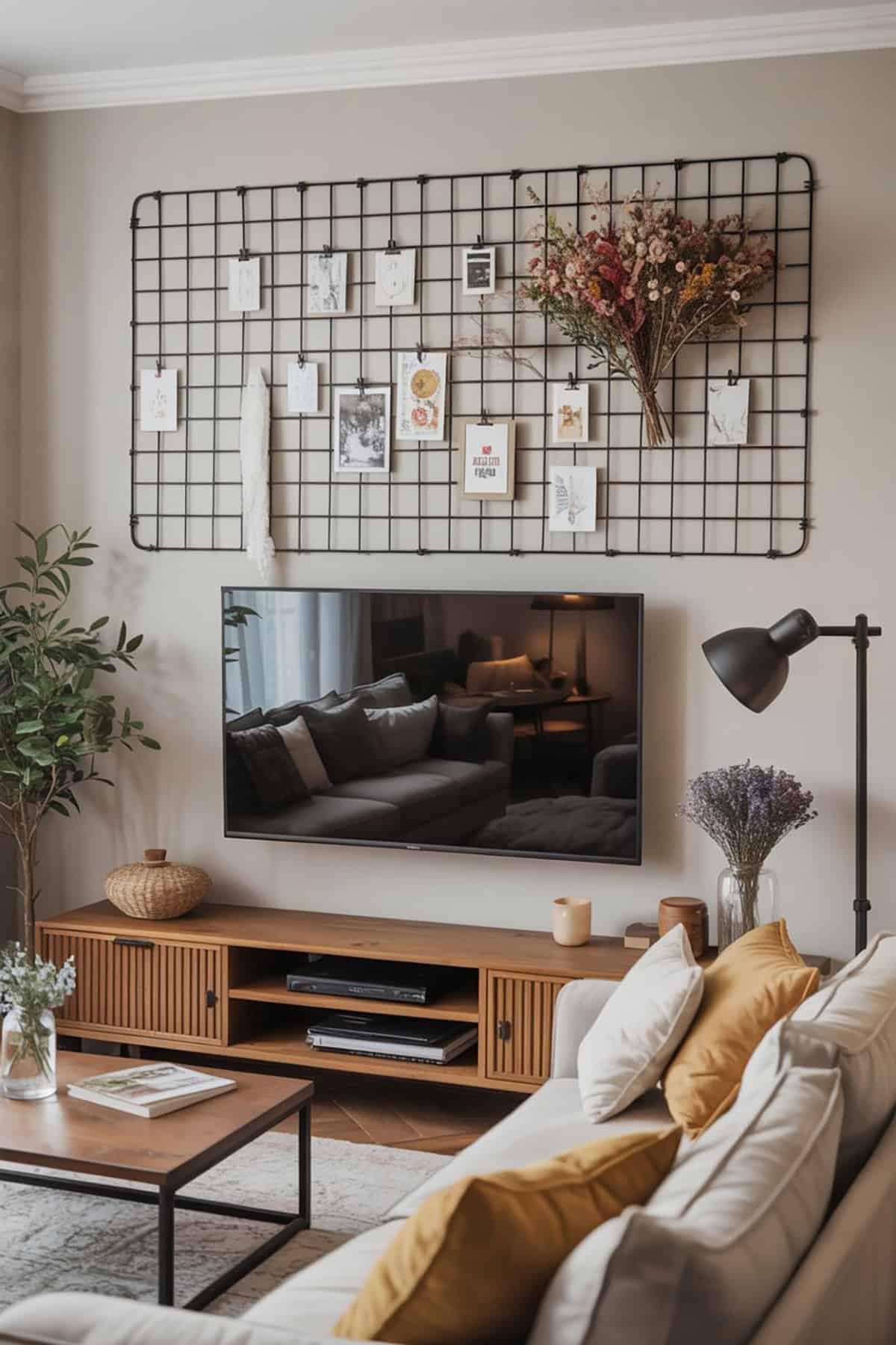 Wire Grid Wall for Flexible Styling