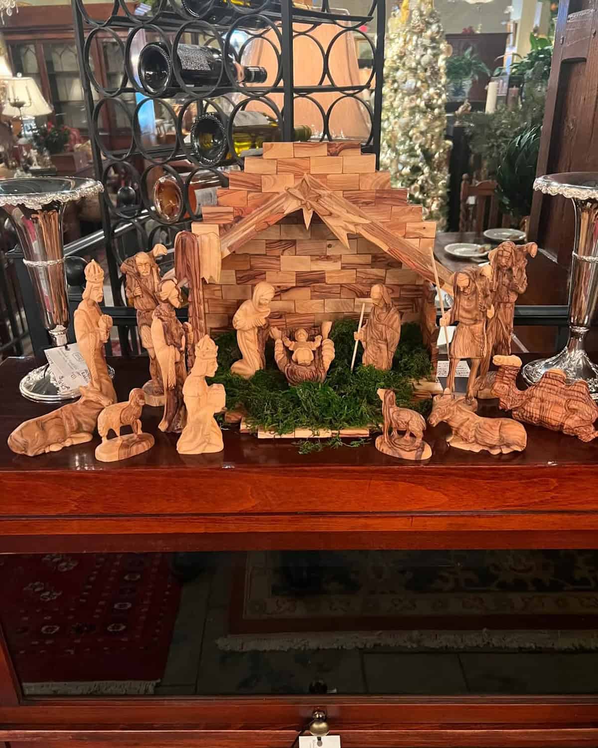 Wooden Nativity Set