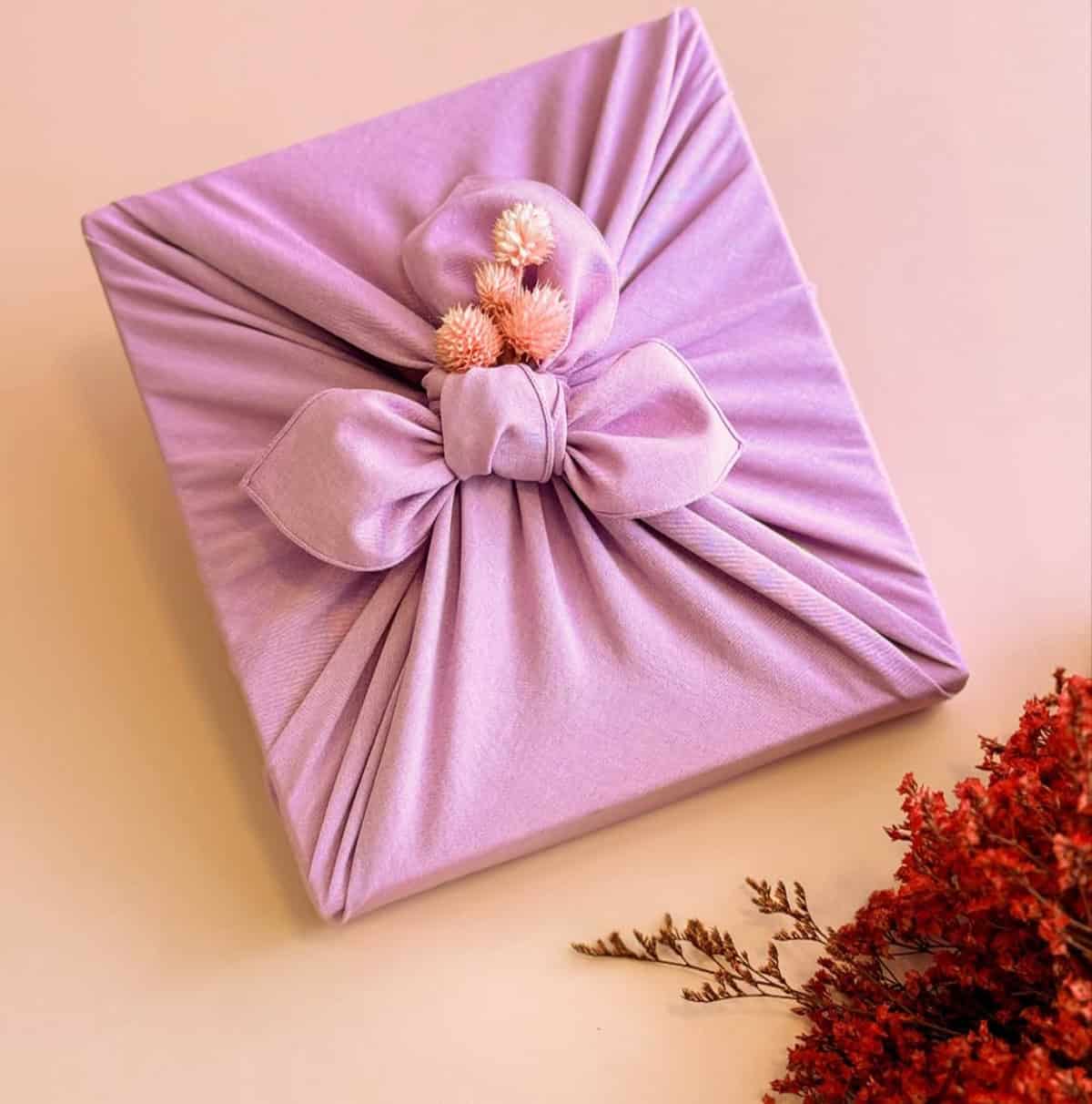 Wrap Presents in Reusable Fabric