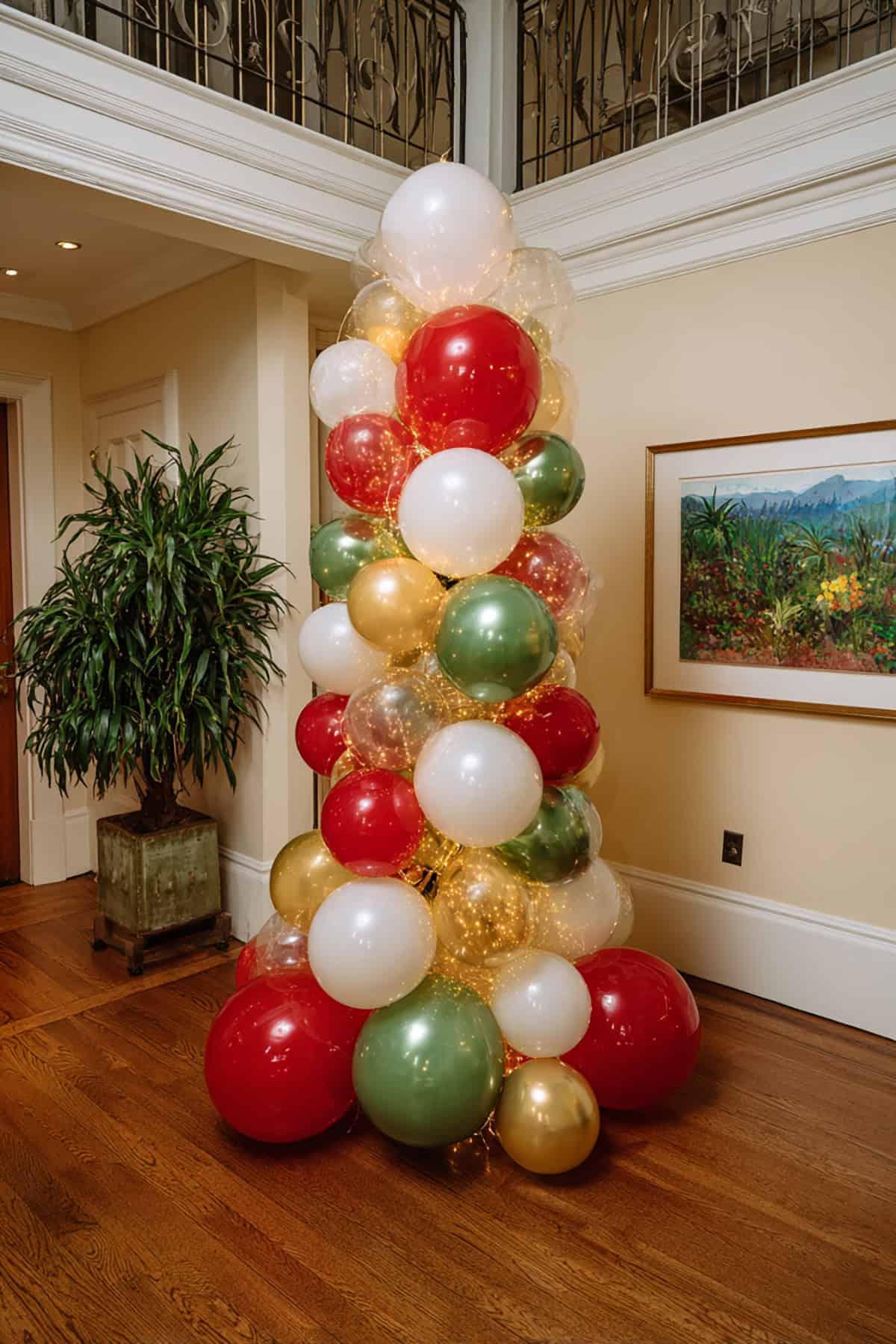 Balloon Column of Cheer