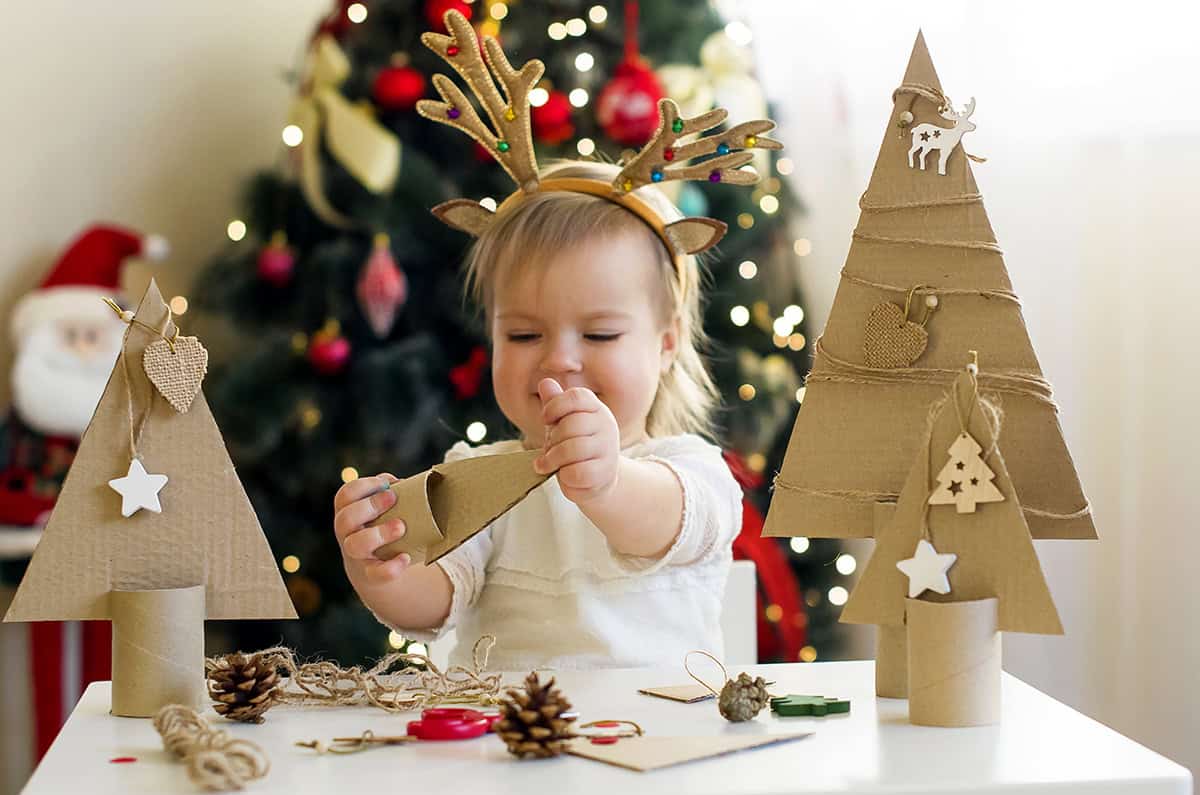 Cardboard Craft with Kids
