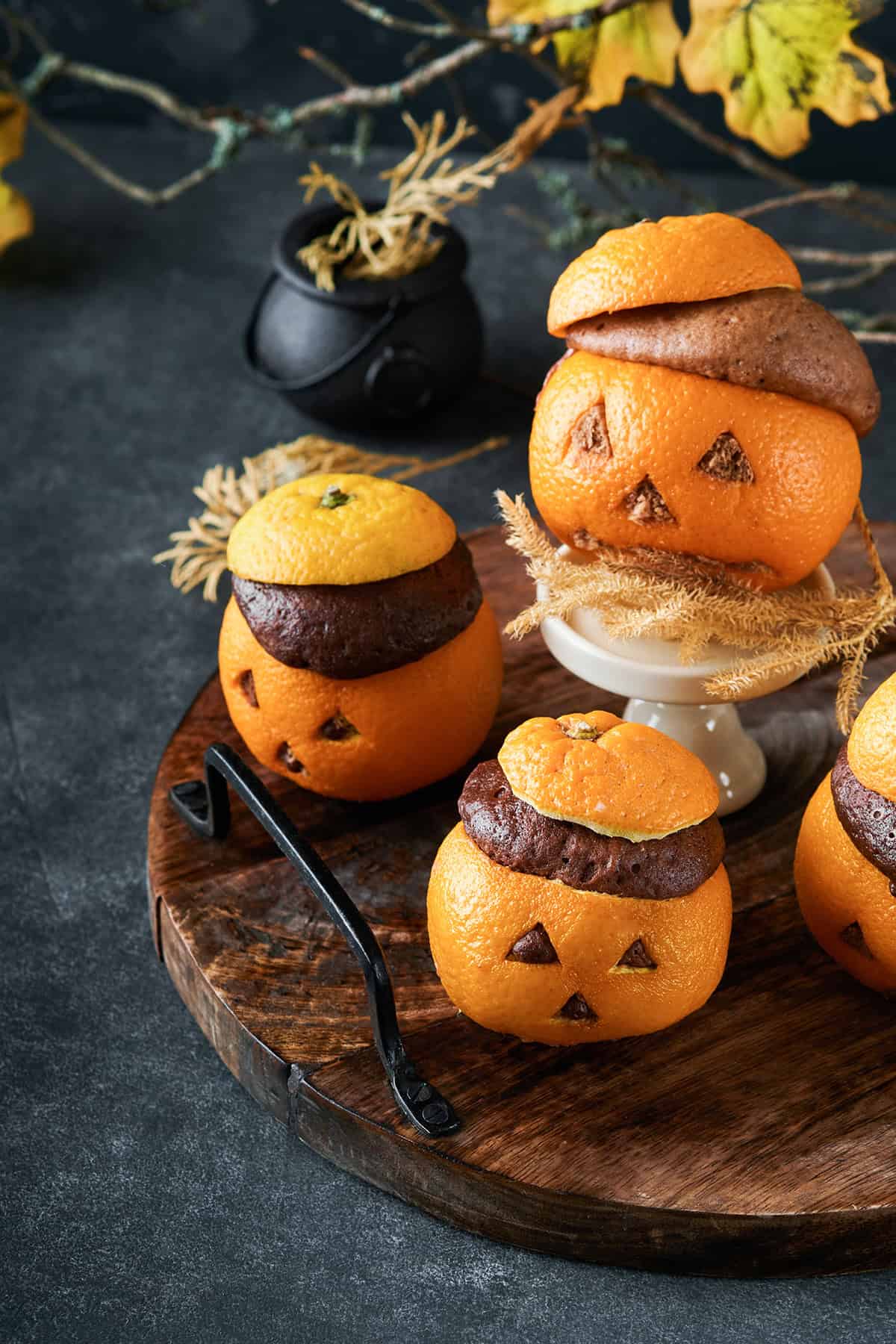 Citrus Cakes Masquerading as Pumpkins