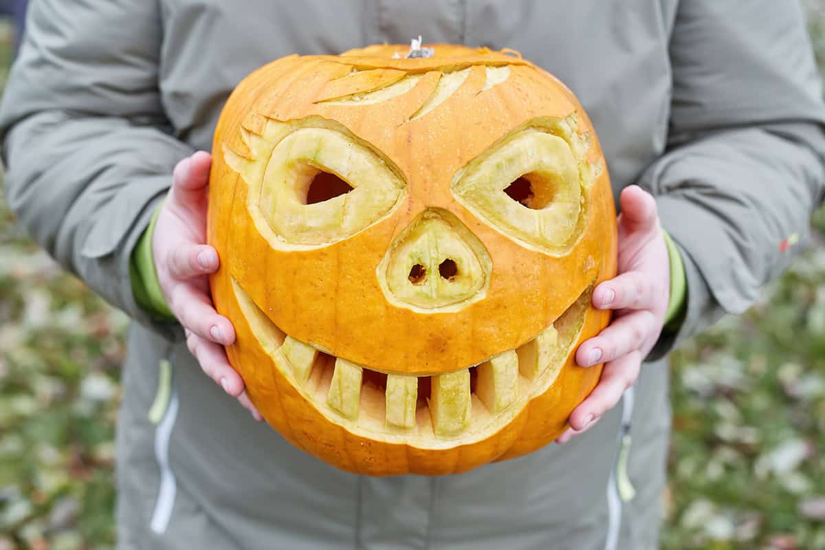 Classic Grinning Pumpkin