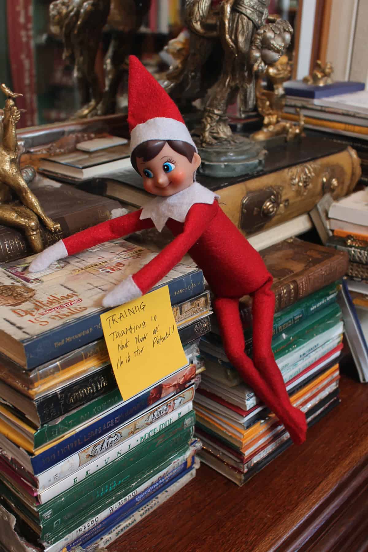 Climbing a Tower of Books