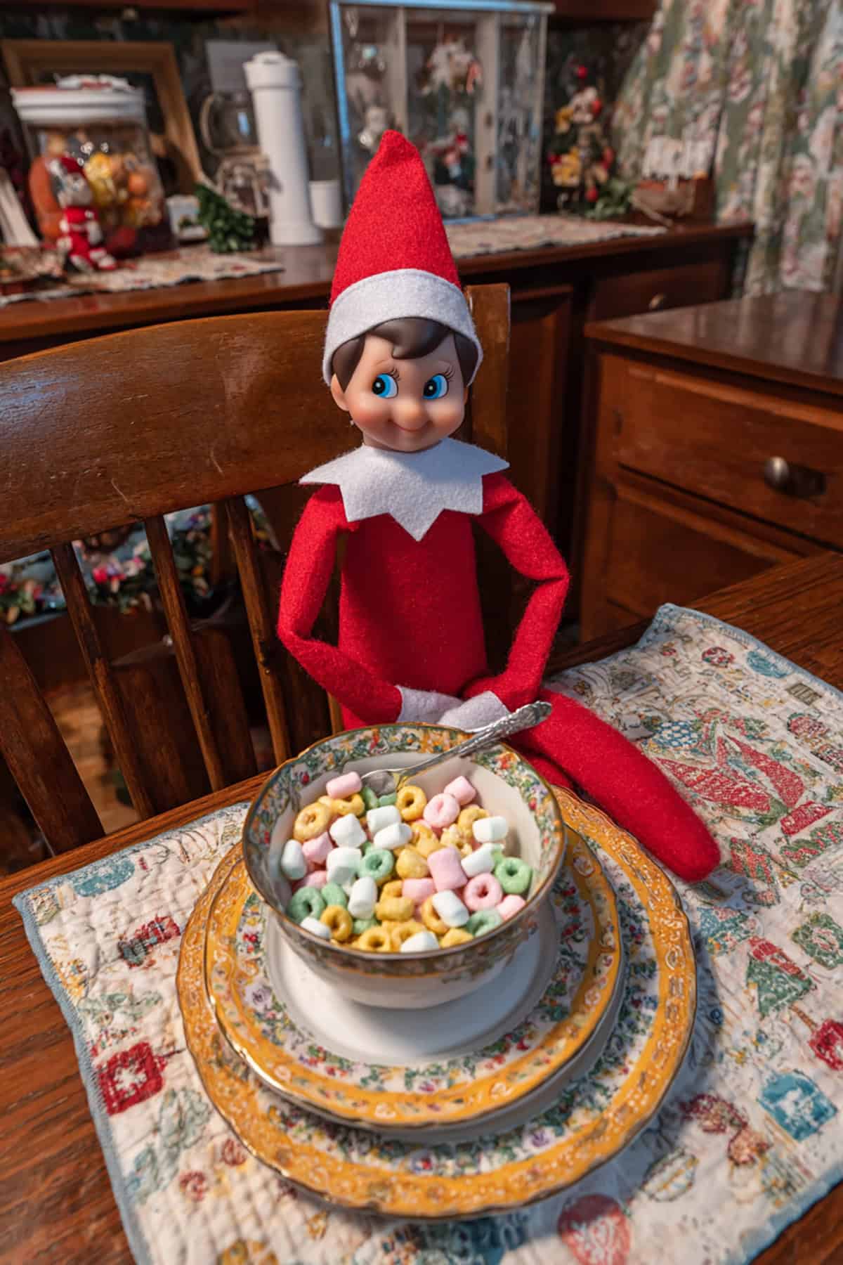 Colorful Breakfast for a Sweet Tooth Elf