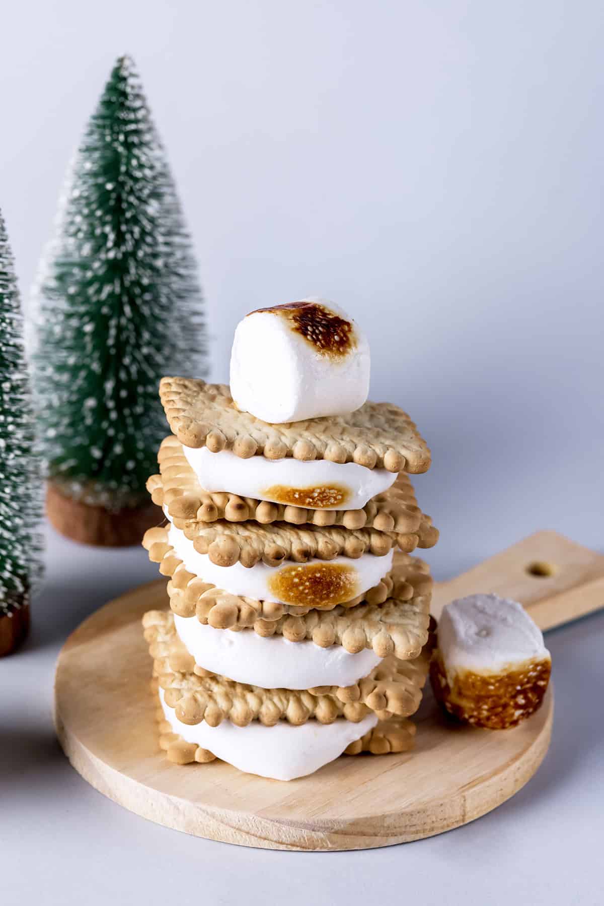 Cookies and Marshmallows Tower
