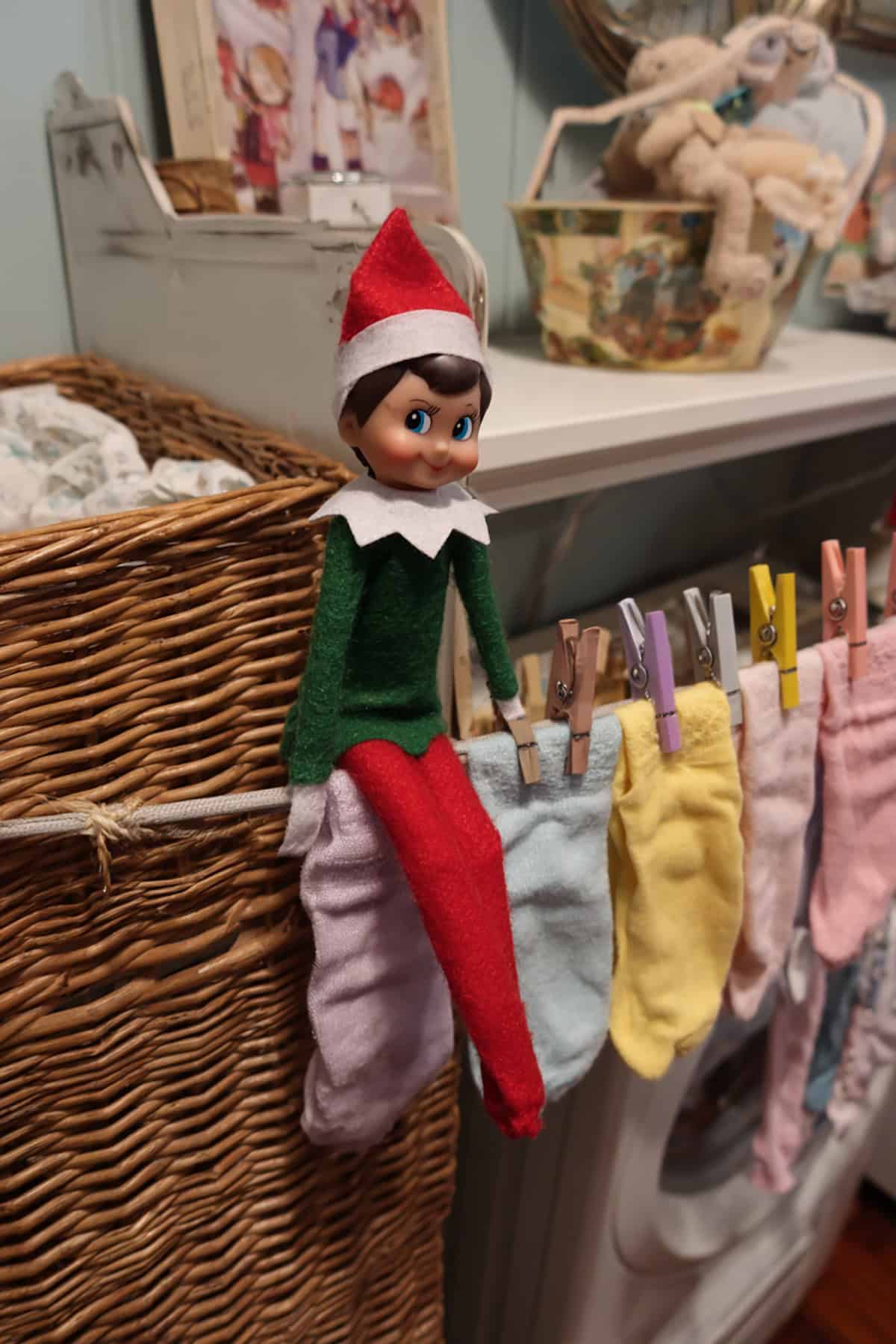 Elf Air Drying Laundry