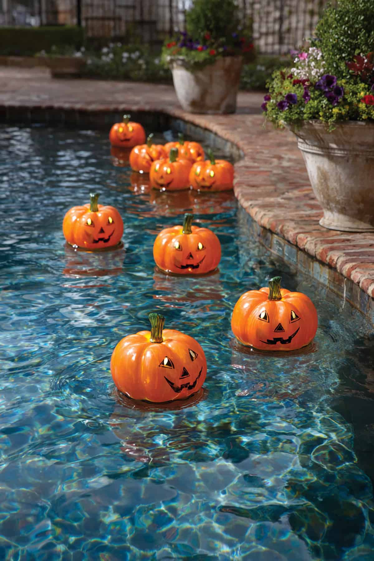 Floating Lanterns on Water