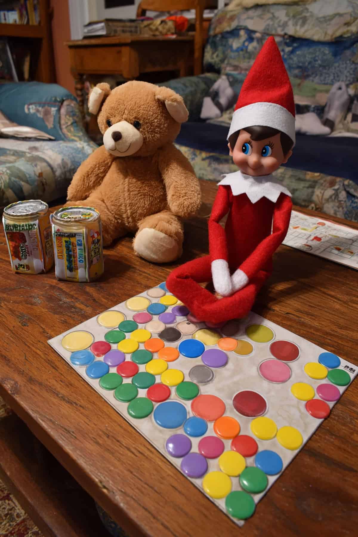 Game Night with a Teddy Bear