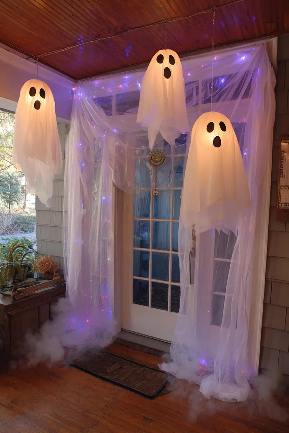Ghostly Draped Door