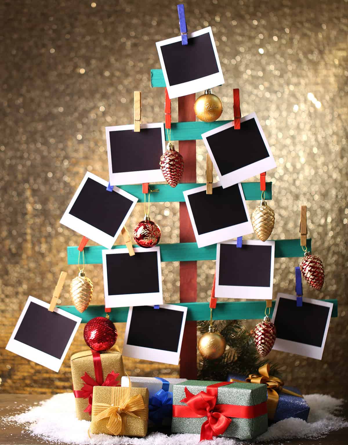 Photos and Ornaments Together