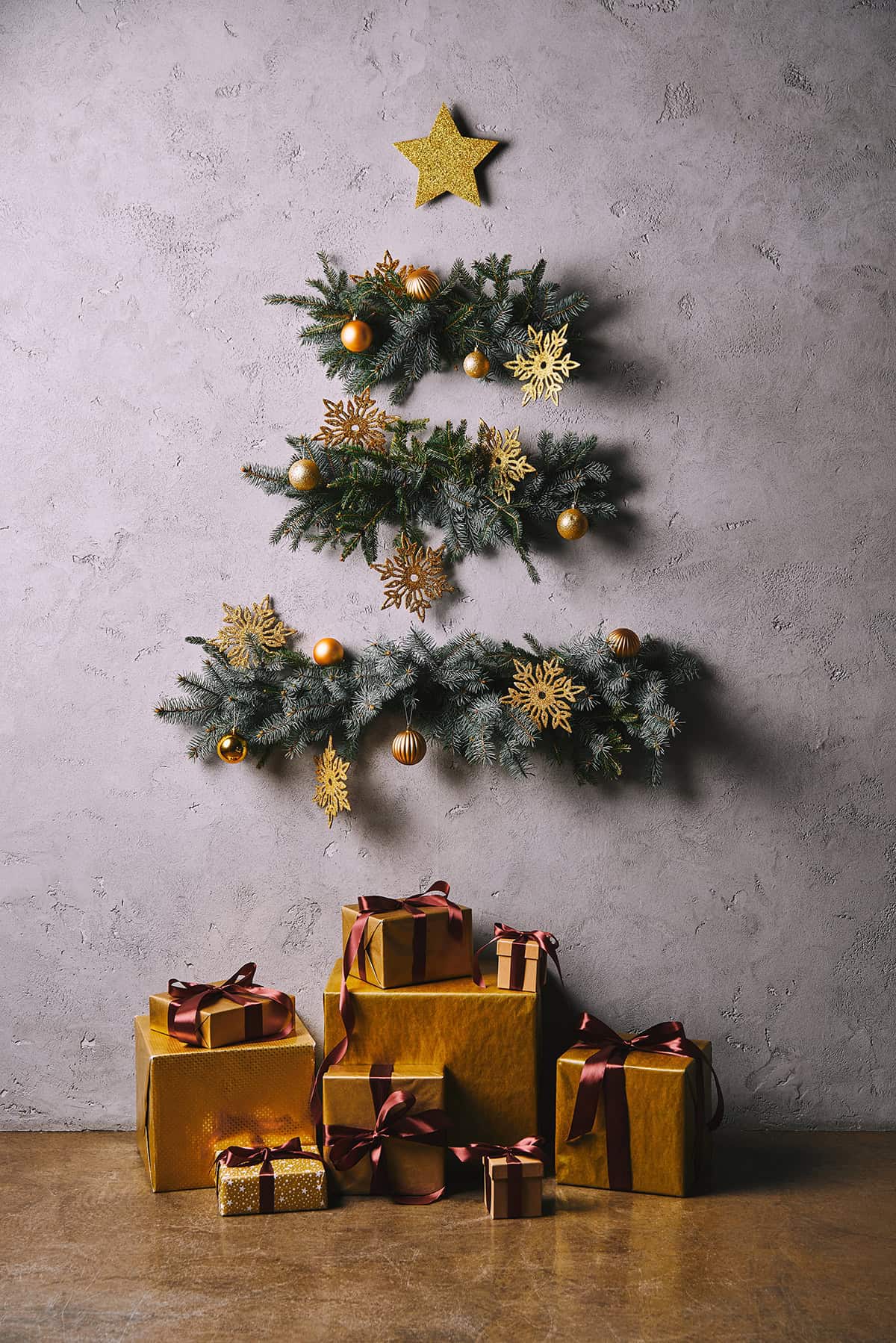 Pine Sprigs on the Wall