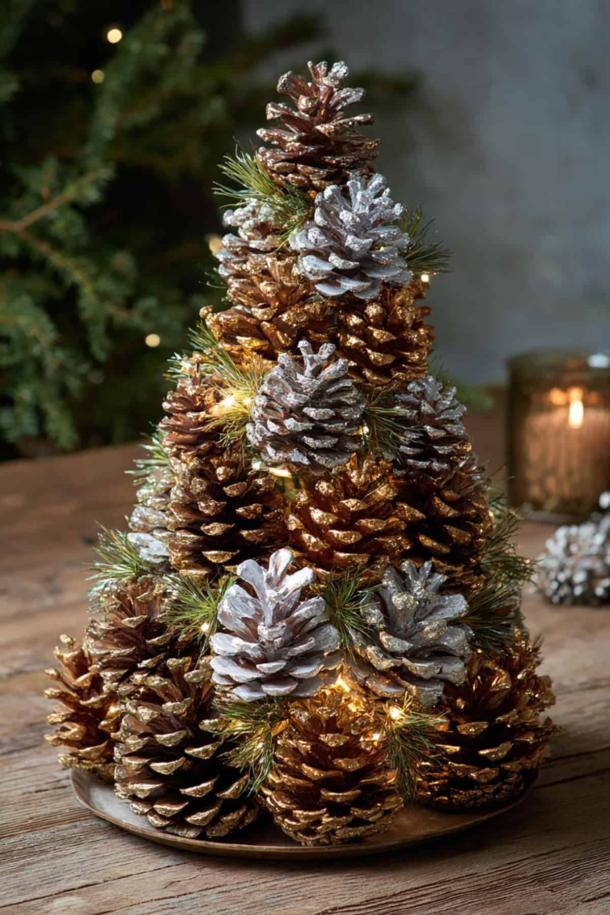 Pinecone Glow Tower