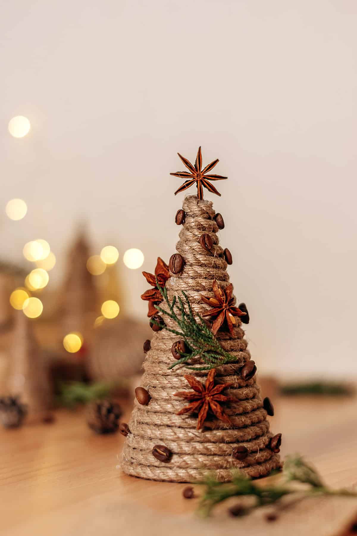 Rustic Rope and Spice Tree