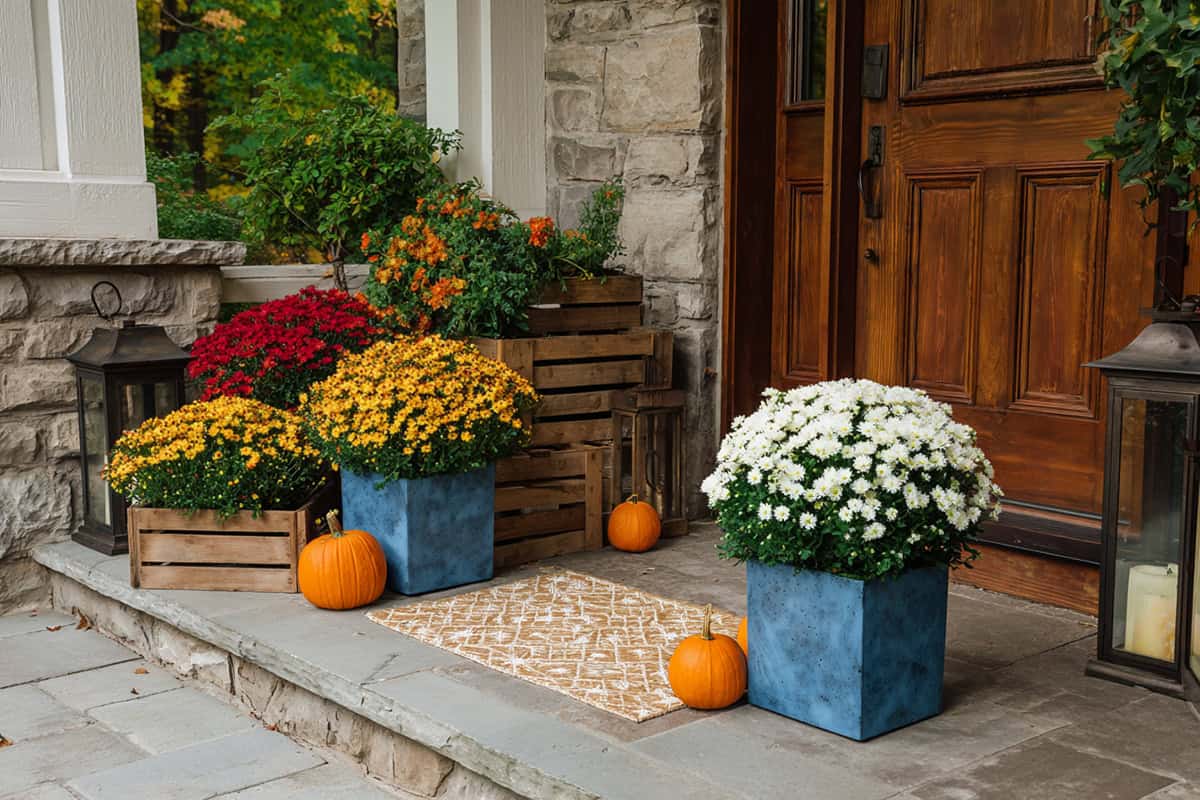 Slate Blue Planters