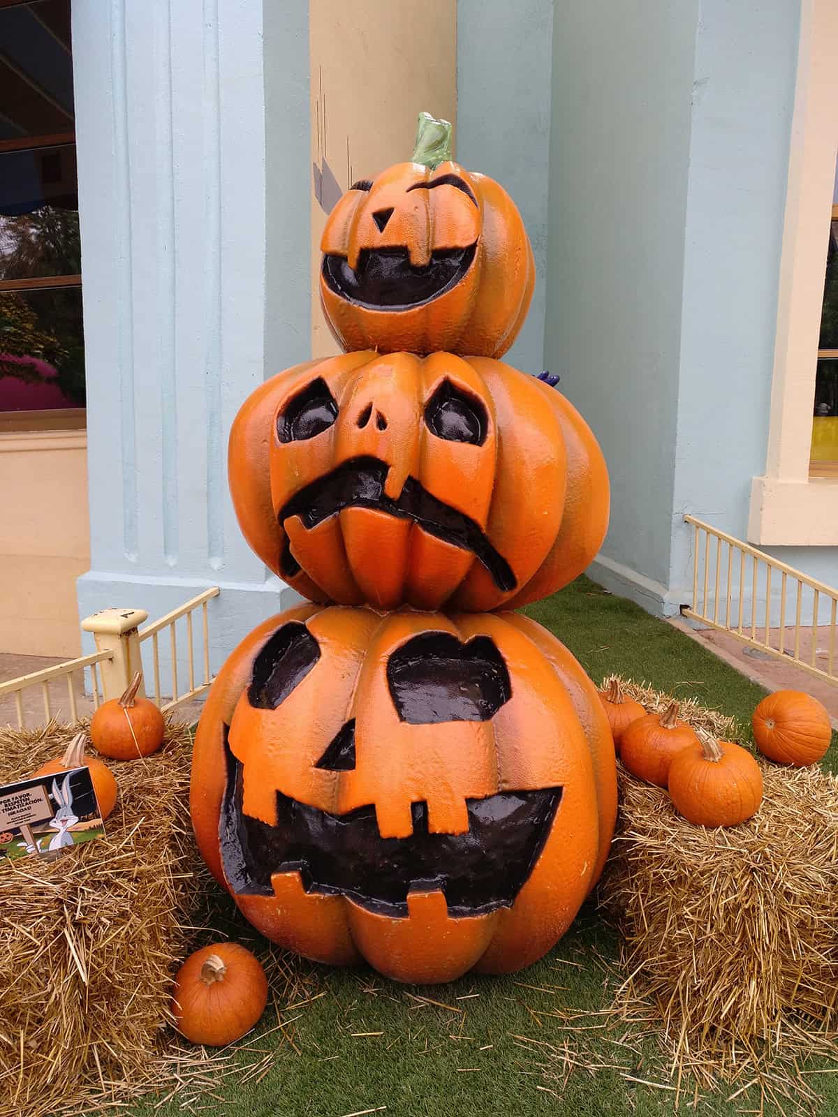 Stacked Pumpkin Tower