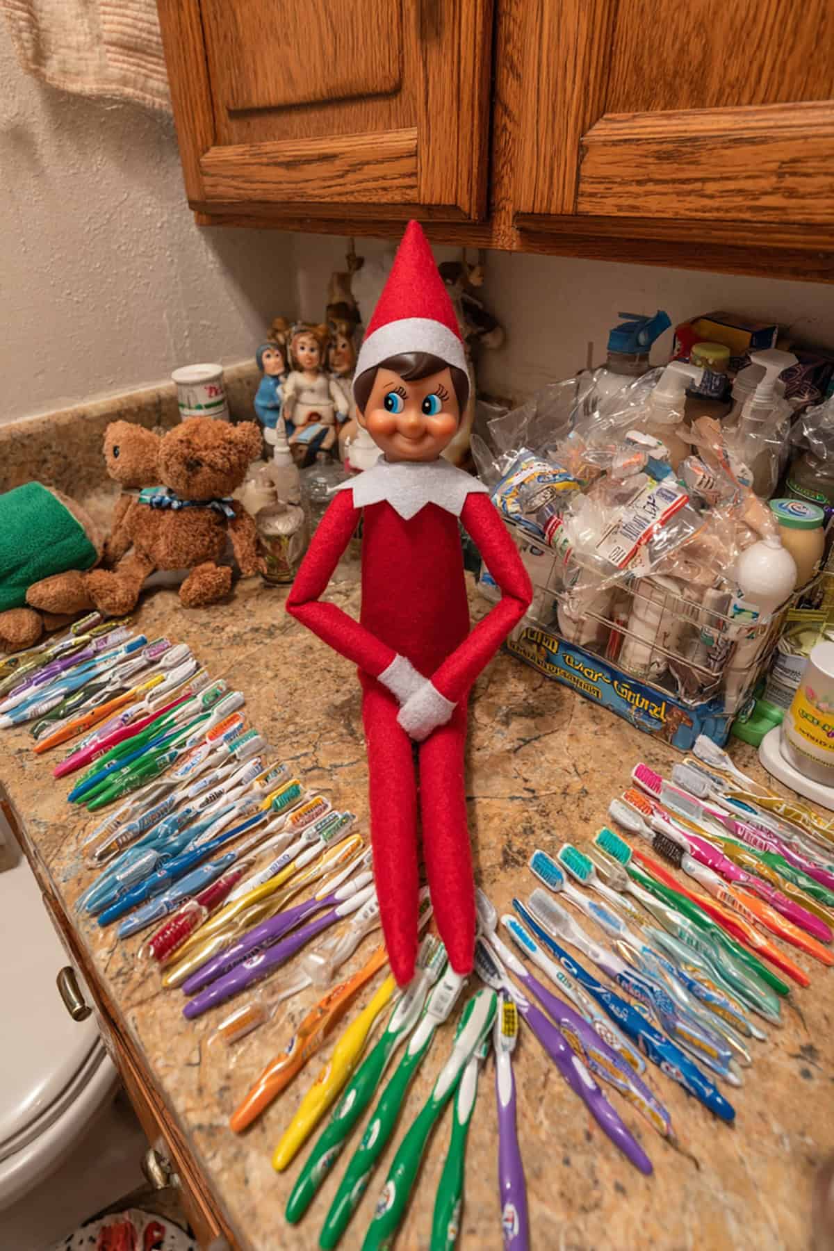 Toothbrush Lineup Patrol
