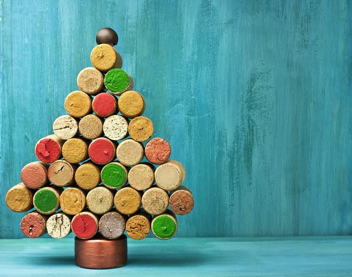 Wine Cork Christmas Tree
