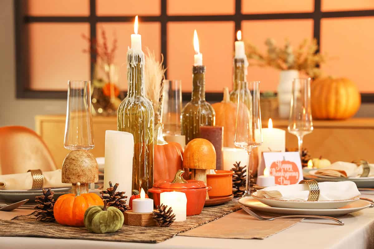 Candles, Wine Bottles, and a Bit of Magic