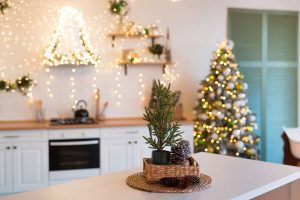 Christmas Kitchen Island Decor Ideas