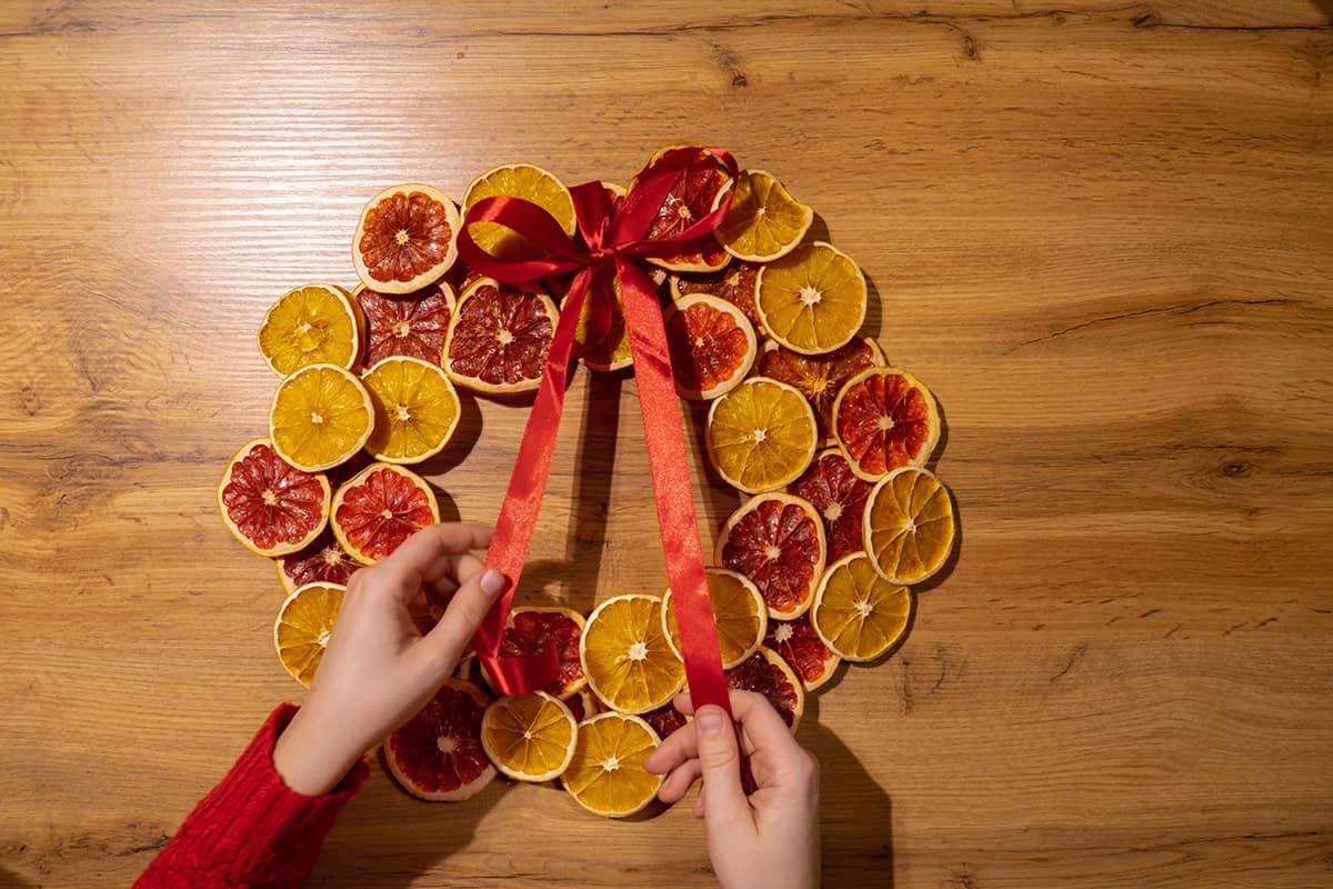 Citrus Slice Wreath